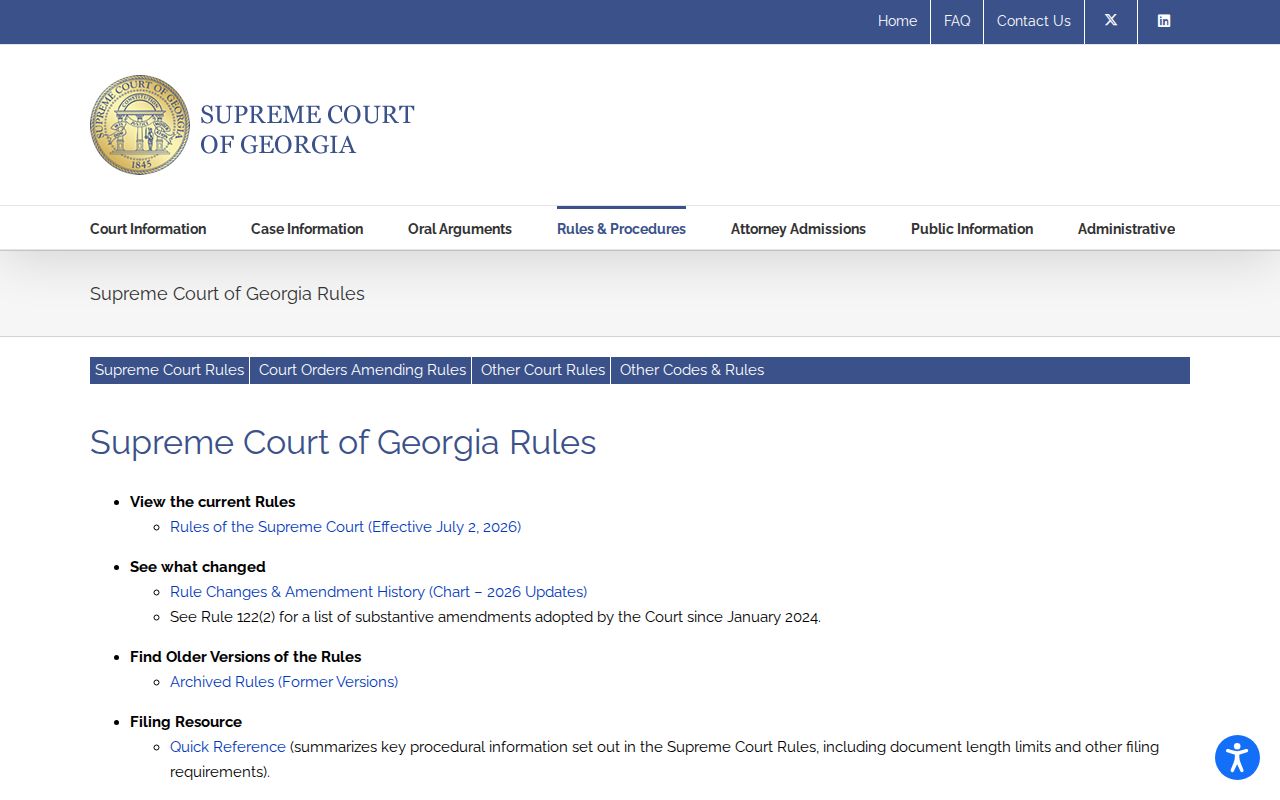 Georgia Supreme Court rules for Treutlen felony docket tracking