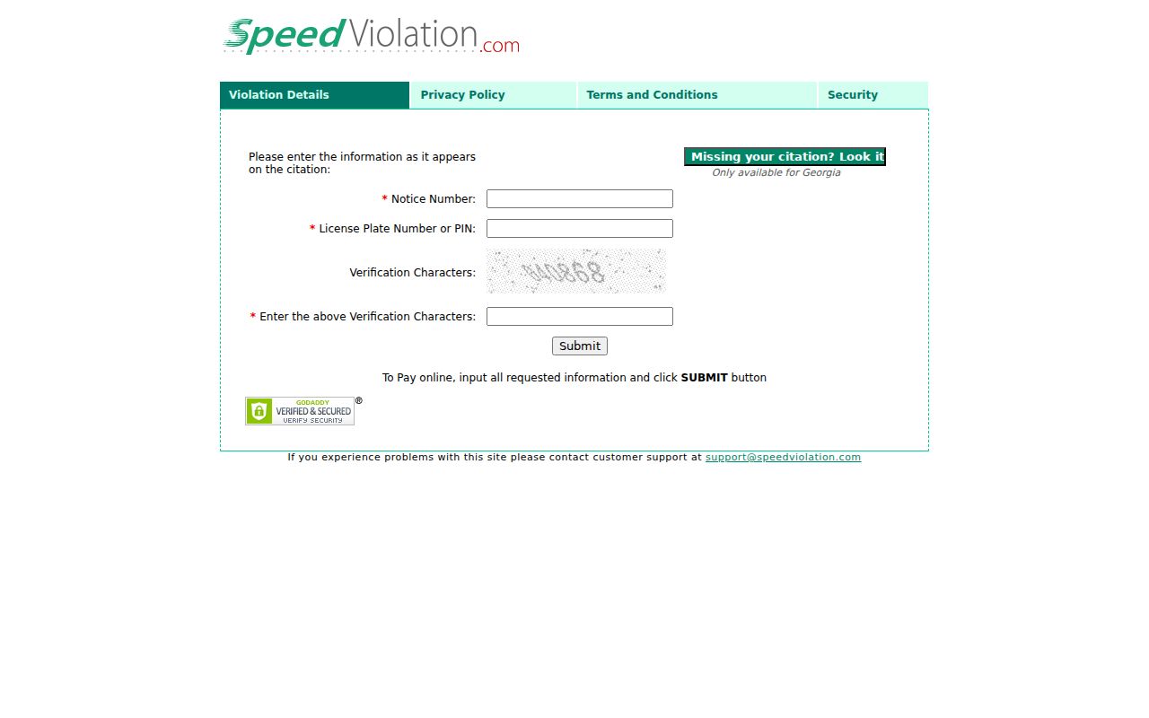 Georgia school-speed notice portal used for Soperton notices